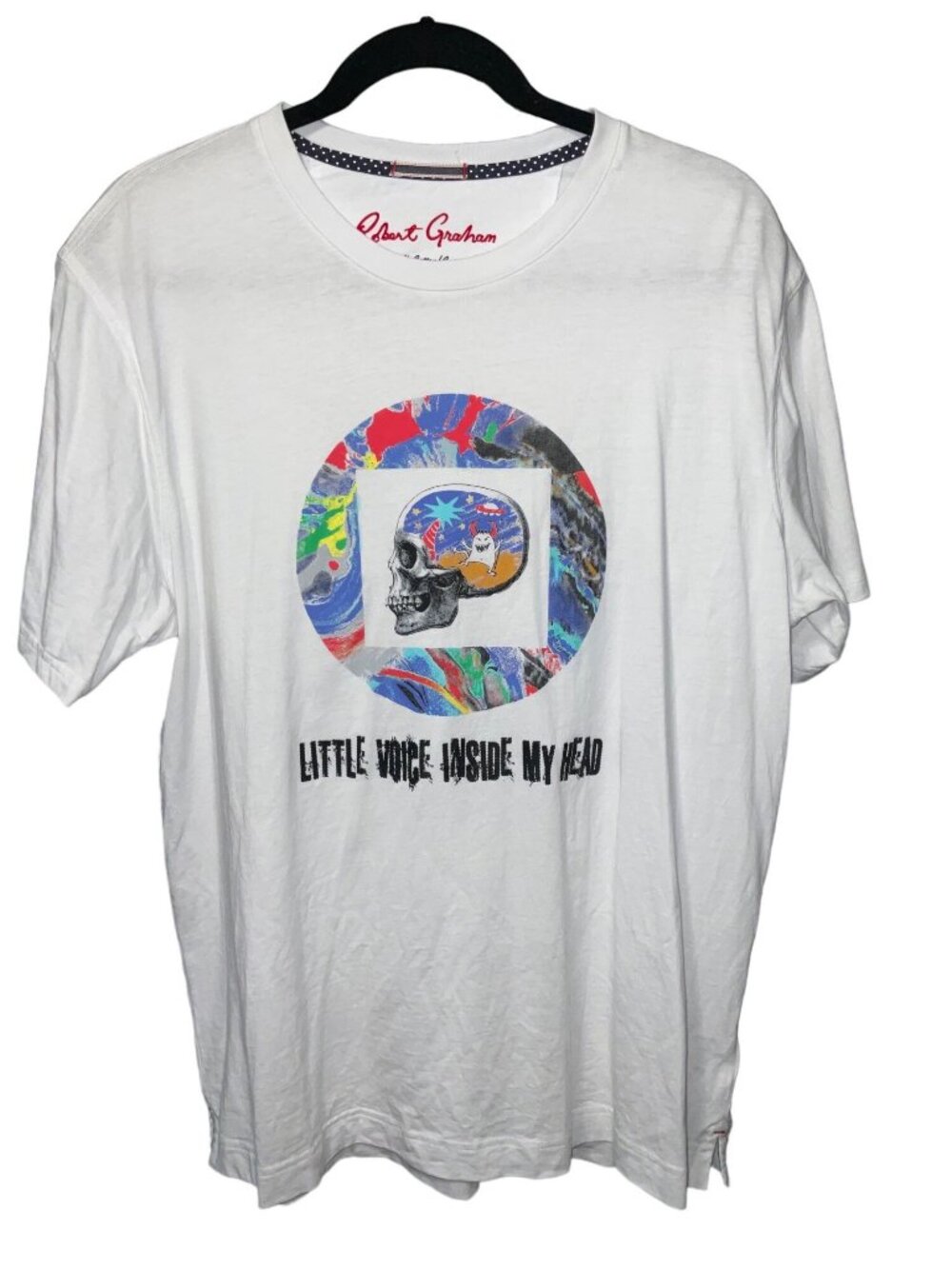 Robert Graham Skull Graphic T Shirt XL